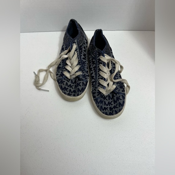 Michael Kors Starla Jacquard Sneakers Size 3 - Picture 1 of 6